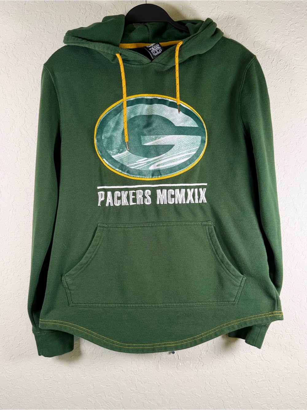 Green Bay Packers NFL Team Apparel Hoodie Women’s S Green Pullover Sweatshirt